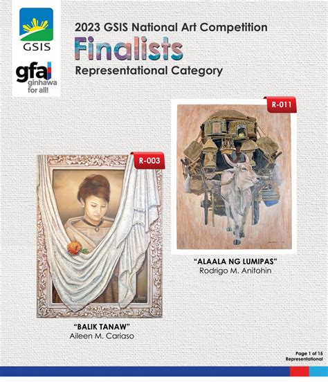 2023 GSIS National Art Competition is now open for Filipino artists.